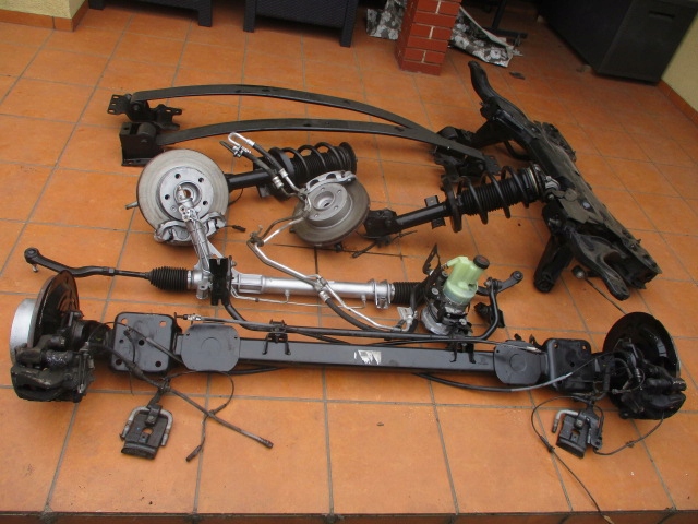 фото №1, Renault master iii movano балка зад вісь ступиця ресора балка ступиця перед blas