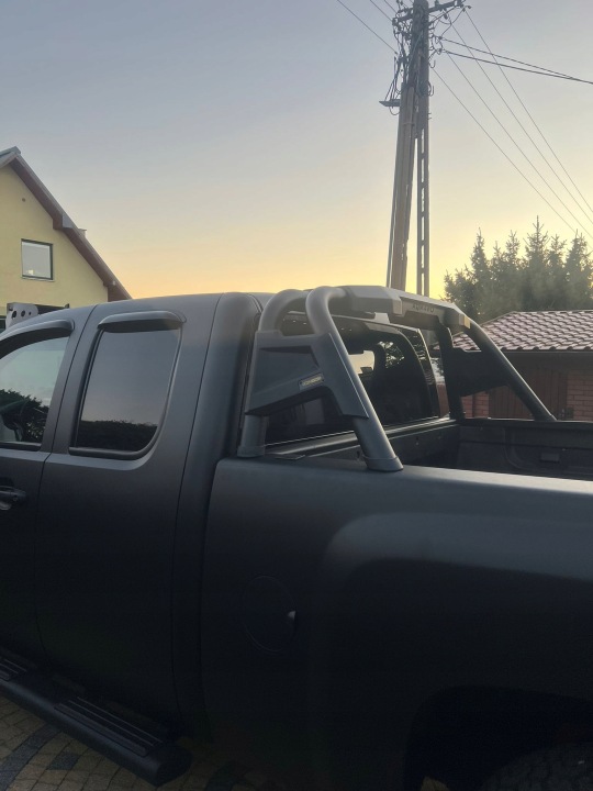 фото №11, Chevrolet silverado gmc sierra труби обладнання трубами кузов hamar чорні