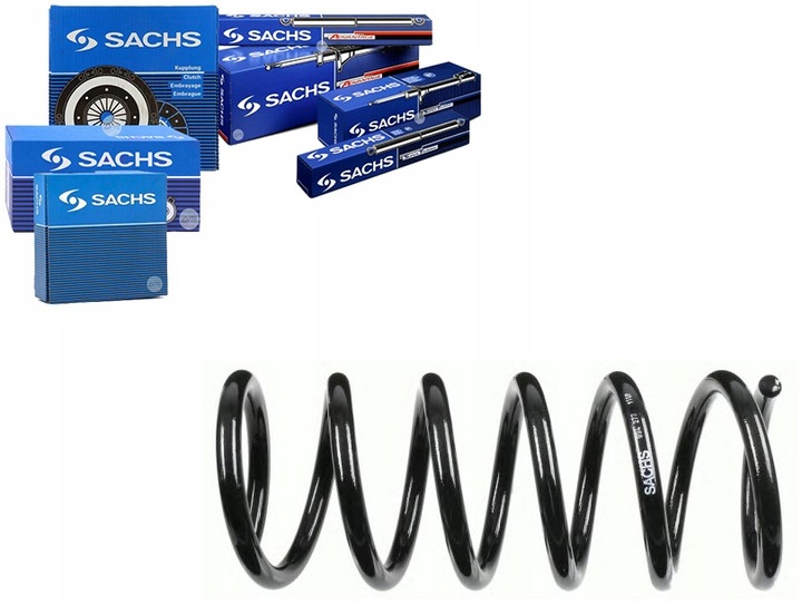 фото №1, Пружина підвішування sachs 1415672 1509902 6g91556