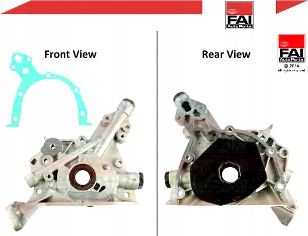 фото №2, Насос масляна [fai autoparts]