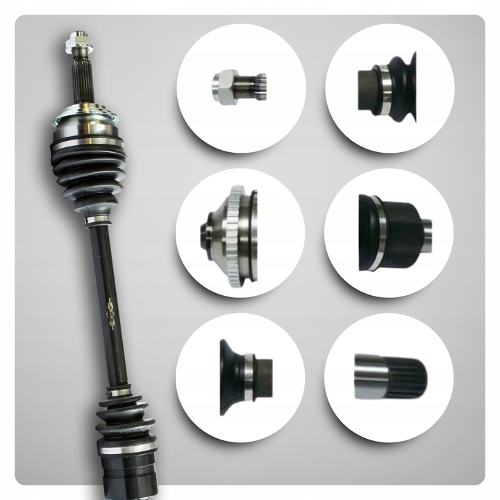 фото №8, Полуось левая toyota corolla e15 1.3 1.4 vvt-i механическая коробка передач новая