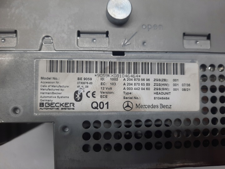 фото №7, Радіо навігація mercedes glk x204 w204 a2048705696