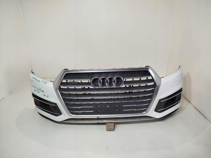 фото №5, Бампер переднее перед решётка радиатора audi q7 ii 15-19 омыватель pdc