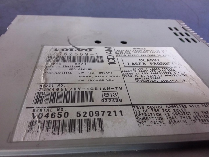 фото №4, Volvo v50 i привод считыватель дисков cd 30752569