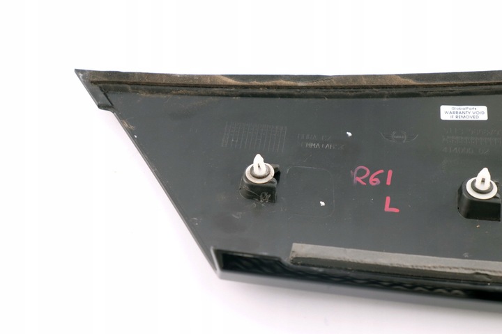 фото №10, Mini paceman r61 захист стійка c ліва чорна