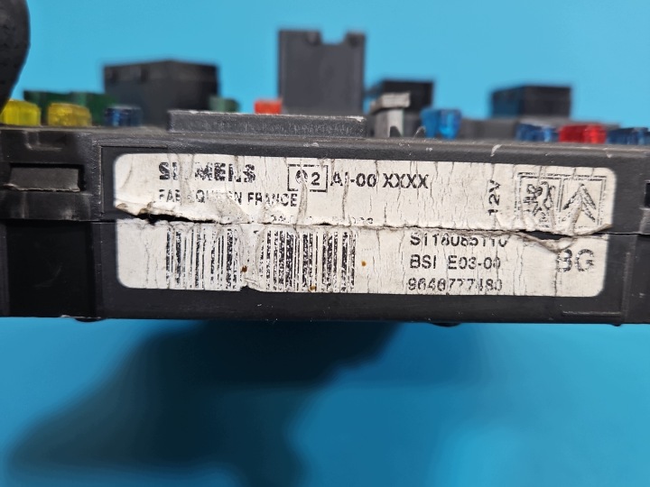 фото №7, Блок керування двигуном (ecu) комплект peugeot 206 1.1 8v iaw 48p2.76 9644925780