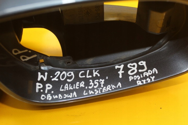 фото №9, Корпус зеркало правое перед лак 357 mercedes w209 clk