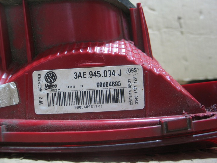 фото №10, Лампа зад задня w кришка багажника vw passat b7 sedan 3ae led