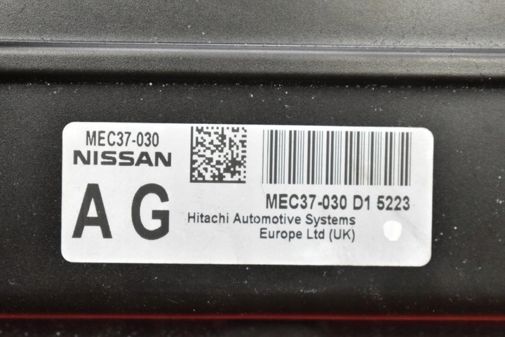 фото №7, Блок керування комп'ютер двигуна mec37-030 nissan primera p12 1.8 16v 116 km