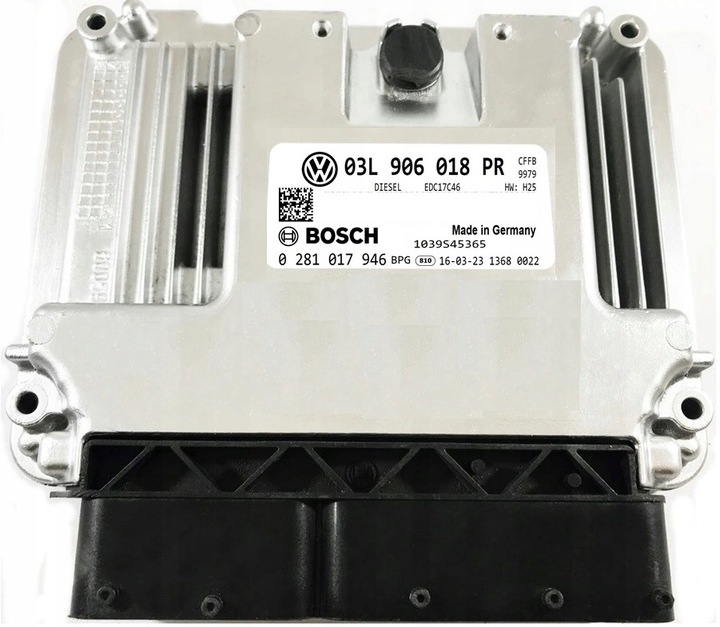 фото №1, Блок керування vw passat 03l906018pr 0281017946 імобілайзер off dpf egr off чип b7