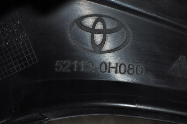 фото №9, Toyota aygo ii спойлер накладка бампера перед 52112-0h080 новий