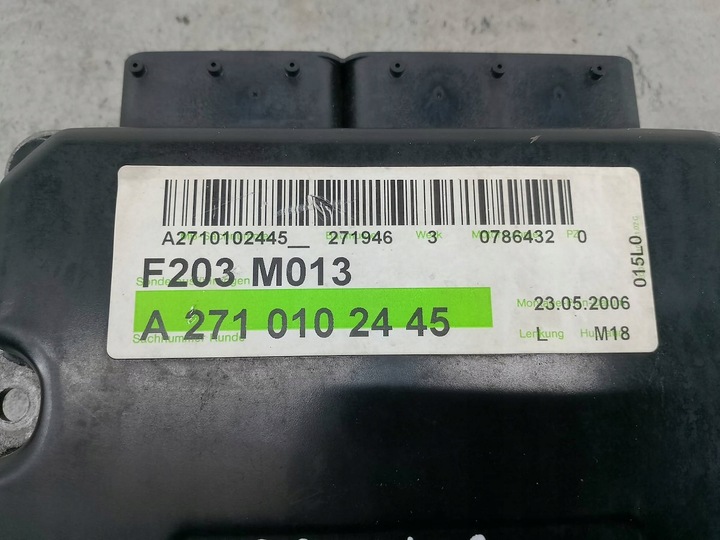 фото №6, Комп'ютер, блок керування mercedes клас c w203 a2710102445 5wk90547 siemens