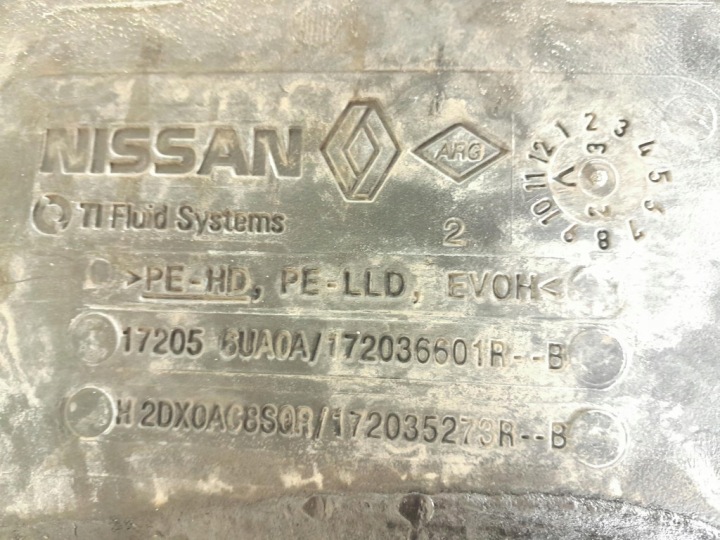 фото №6, Nissan qashqai iii j12 бак bak пального 17205-6ua0a