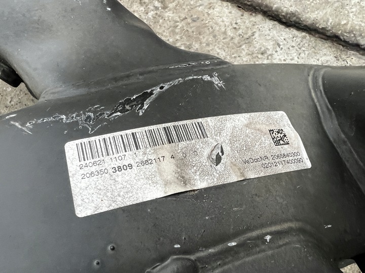 фото №7, Тележка подвешивание балка подрамник колыбель зад mercedes c-klasa w206 2wd rwd