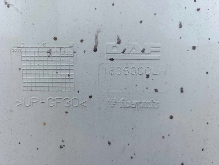 фото №3, Левый спойлер закабинный обтекатель защита 1836000lh daf xf 106