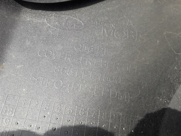 фото №16, Kia sportage 4 iv рестайлинг 18- бампер переднее 86511-f1500