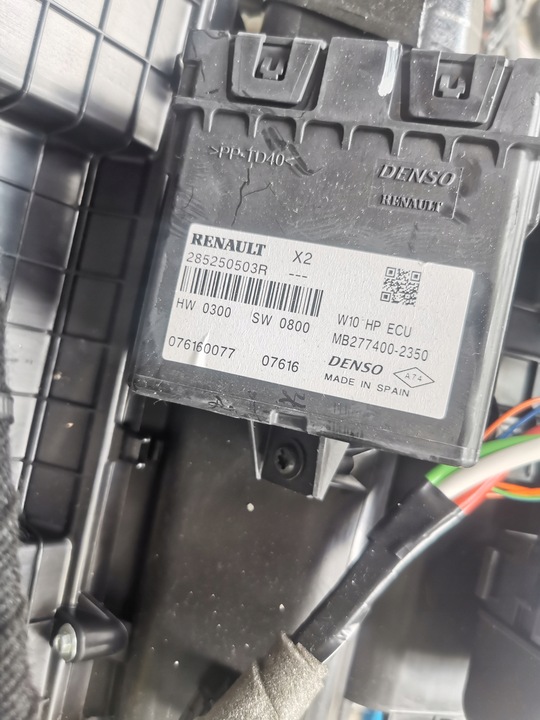 фото №5, Отопитель каркас жгут панели renault zoe комплект