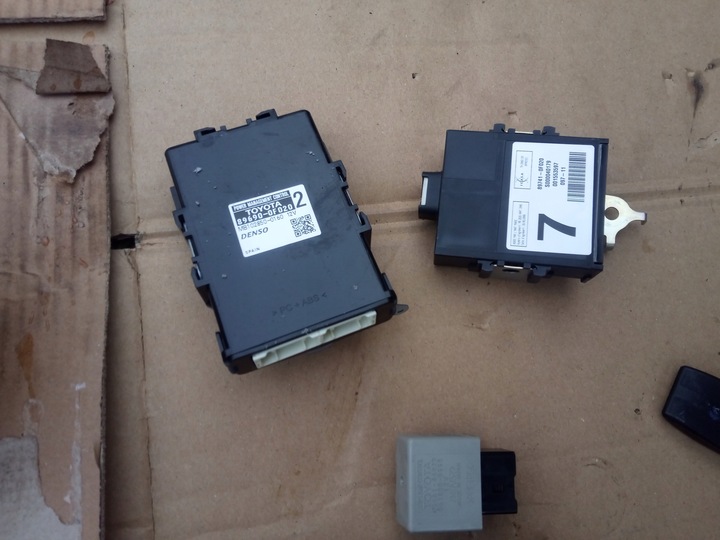 фото №5, Toyota verso двигатель 1,8 блок управления компьютер набор автомат 09-18 б/у