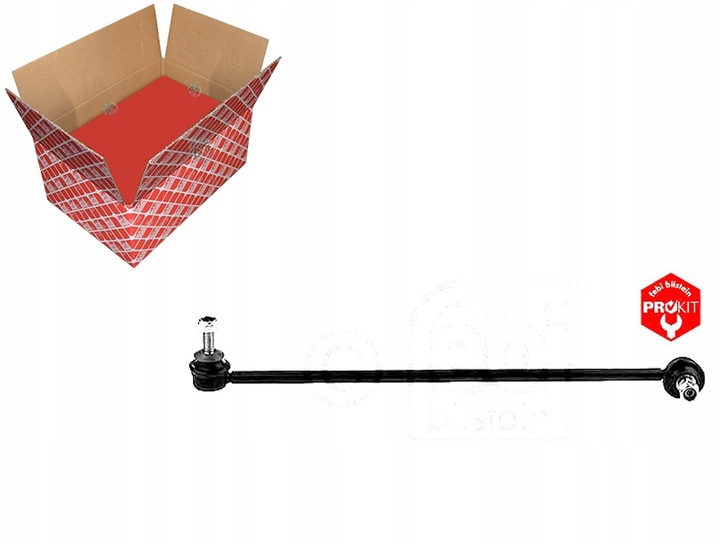 фото №10, З'єднувач stabi. bmw 7 e66 лівий febi bilstein 19665 стрижень / кронштейн,