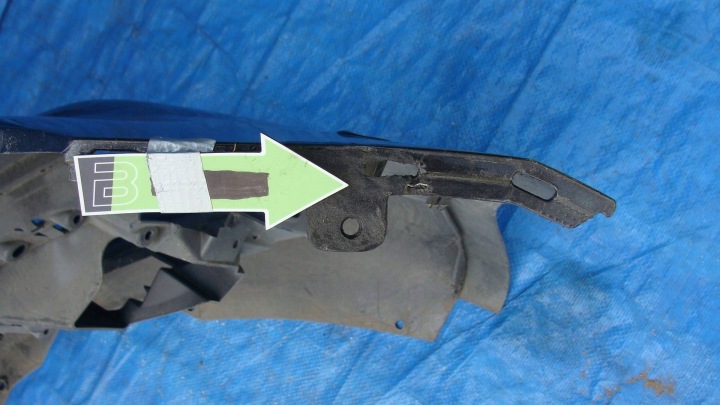 фото №11, Ford mondeo v mk5 рестайлінг бампер перед передній js7b-17d957-a