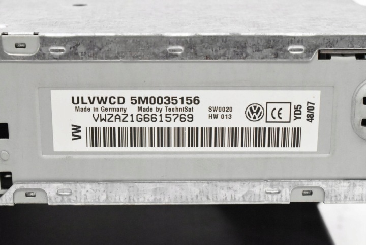 фото №6, Магнітола автомагнітола (радіо, програвач) cd 5m0035156 vw golf 5 v plus 03-09