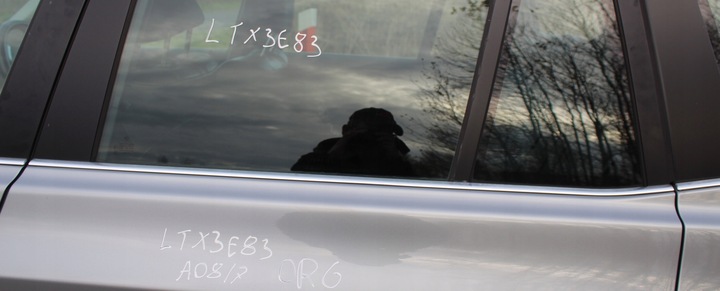 фото №1, Планка декоративная зад задняя левая хром bmw x3 e83