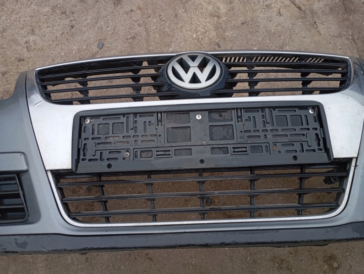 фото №11, Бампер перед передний vw passat b6 la7t омыватель решётка комплект