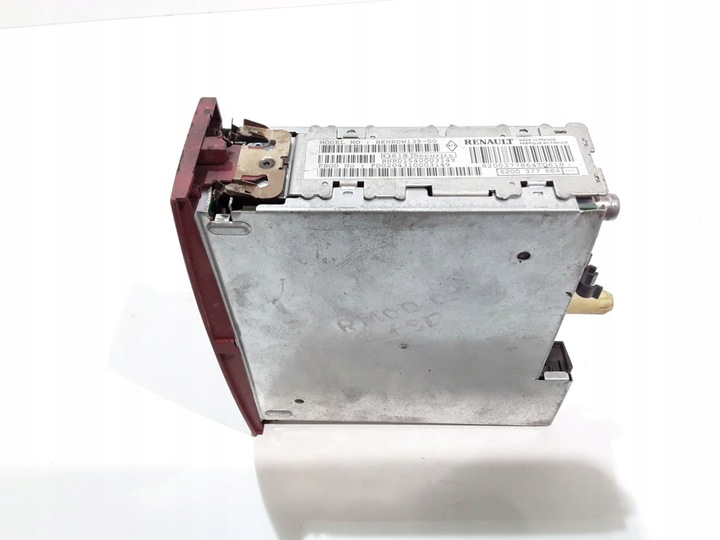 фото №2, 2005 renault modus панель / радиопроигрыватель cd/dvd/gps 8200377864