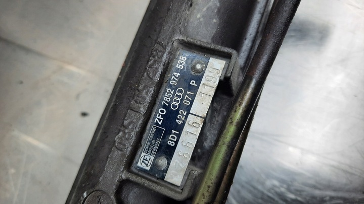 фото №5, Рейка рульового управління трансмісія 8d1422071p vw passat b5 1.9 tdi 4x4