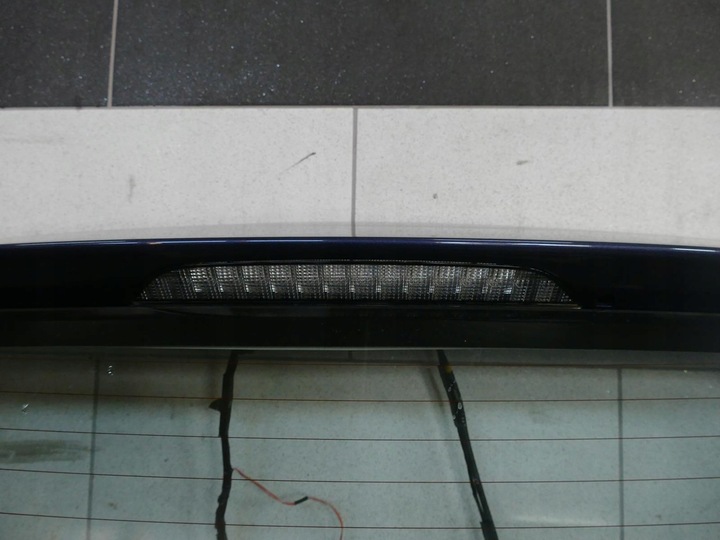 фото №12, Mitsubishi outlander ii кришка багажника скло лампи зад задня синя 37e