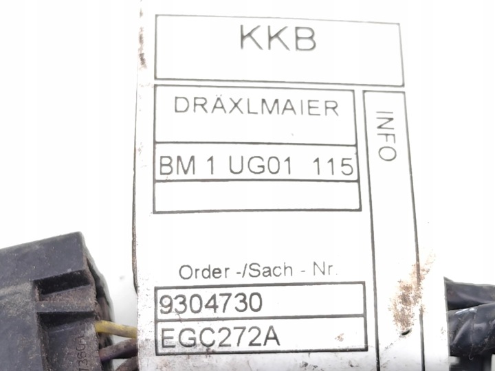 фото №7, Bmw x3 джгут провід датчик паркування pdc зад 2013 suv 4/5dr 9304730