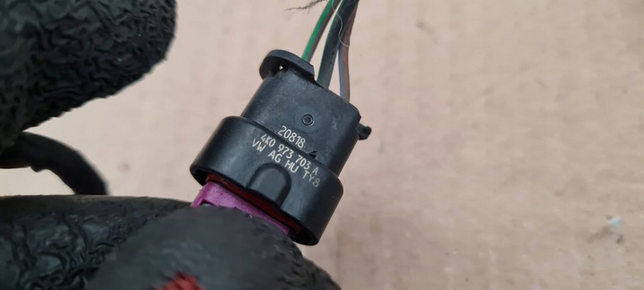 фото №7, A5 8w штекер разъём pdc 4k0973703a vw audi a4 b9 8w a5 q7 4m q5 80a