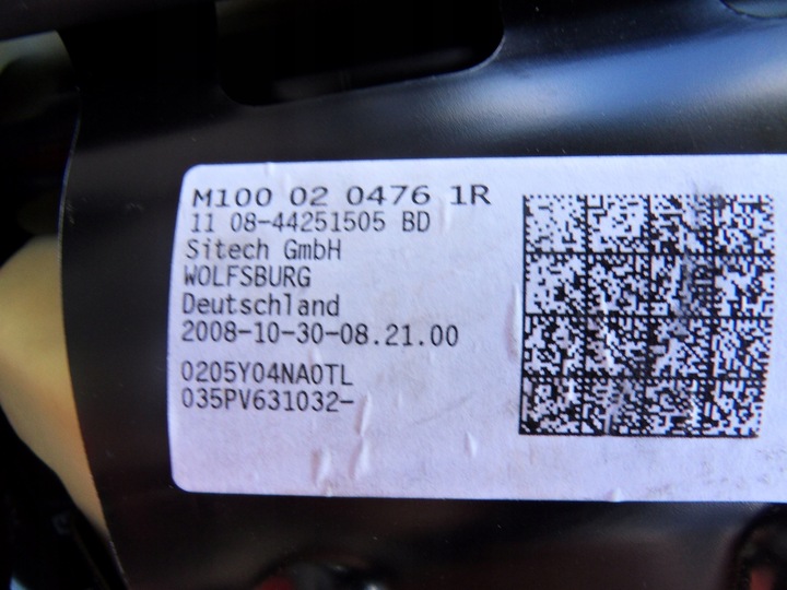 фото №10, Сиденье правые пассажира vw golf v plus