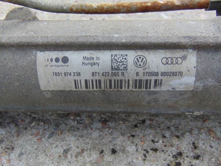 фото №11, Кермова рейка audi a4 b8 8t1422065r європа