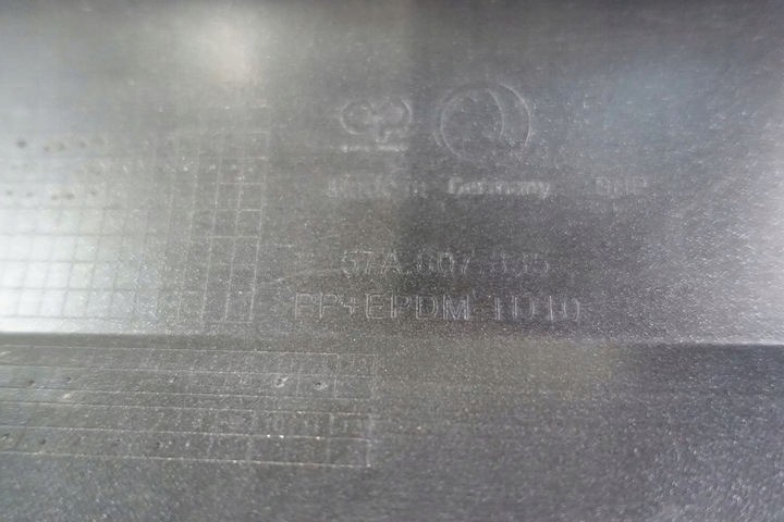 фото №9, Skoda karoq 2017- спойлер накладка бампер задній зад 57a807835