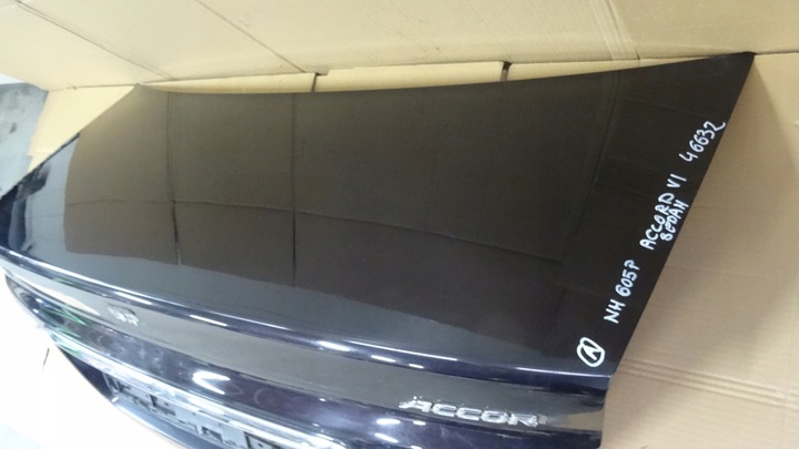 фото №8, Accord vi 6 кришка багажника sedan nh605p