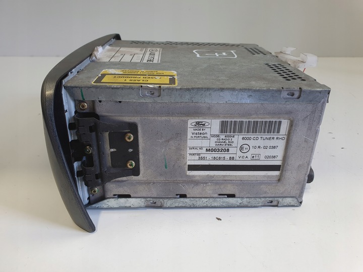 фото №5, Ford focus mk1 transit mk6 radioodtwatrzacz cd радио 6000cd 3s51-18c815-bb