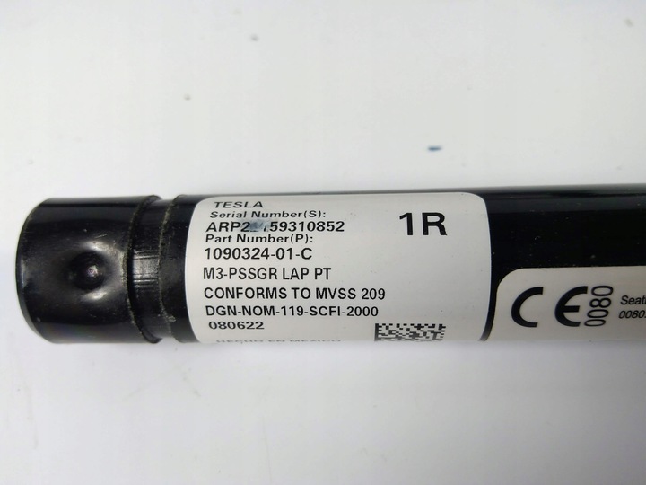 фото №6, Tesla 3 pas безпеки правий з napinaczem2019+
