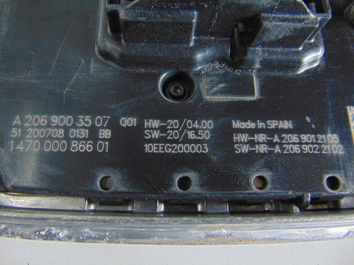 фото №7, Перетворювач модуль led a2069003507 mercedes c w206