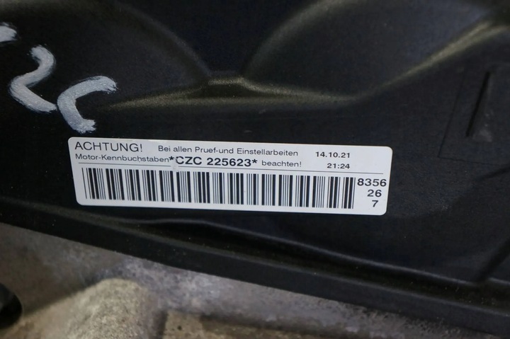 фото №7, Двигун комплектний 1.4 tsi czc vw golf seat leon iii