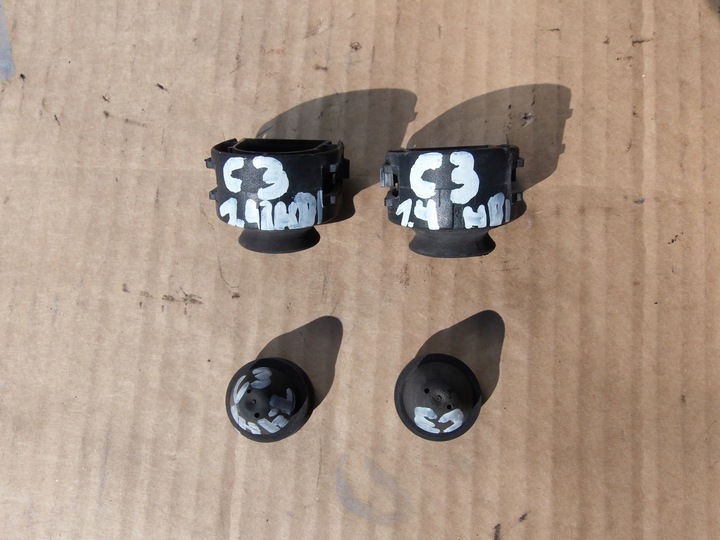 фото №1, Крепление радиатор комплект citroen c3 i 2002-09 рестайлинг 1,4 hdi