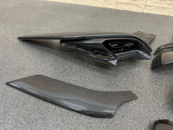 фото №6, Ferrari sf90 панель капот защита впуск набор карбон