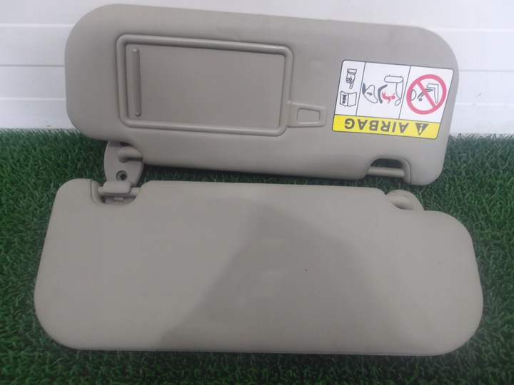 фото №3, Kia carens iv 13-19 сонцезахисний козирок захист сонцезахисна права ліва оригінальний номер