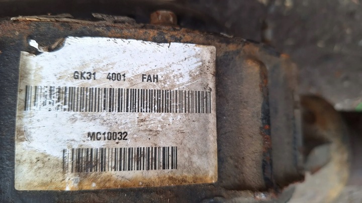 фото №8, Мост дифференциал зад gk31-4001-fah ford transit mk8 2.0 d 14-