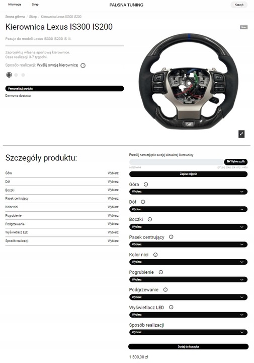 фото №8, Модифікація кермо lexus is300 is200 custom тюнінг карбон f sport