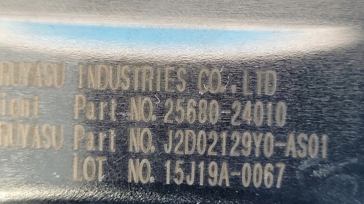 фото №13, Toyota rav4 v 19r радиаторов 25680-24010 клапан egr 25620-24050