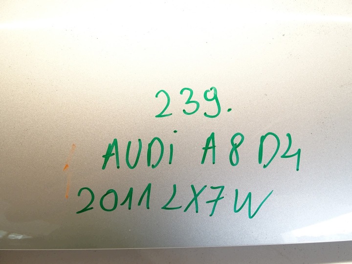 фото №8, Капот крышка двигателя audi a8 d4 lx7w 09-14r