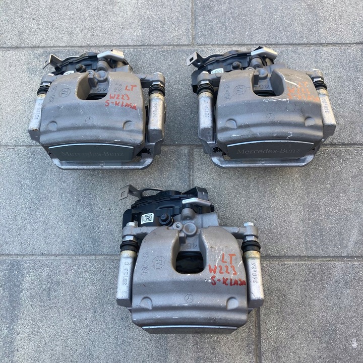 фото №16, Mercedes s-klasa w223 супорт гальмівний з двигун лівий зад 360x26