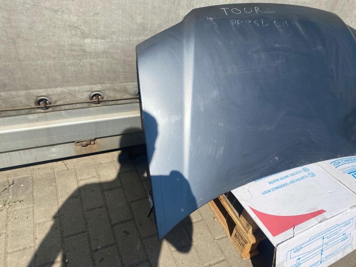 фото №4, Vw touran i дорестайлінг капот кришка двигуна