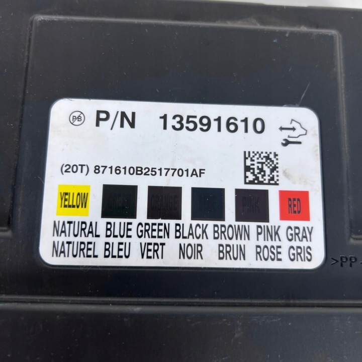 фото №9, Модуль блок управления  комфорта bsi opel astra j iv 4 oem номер оригинал 13591610